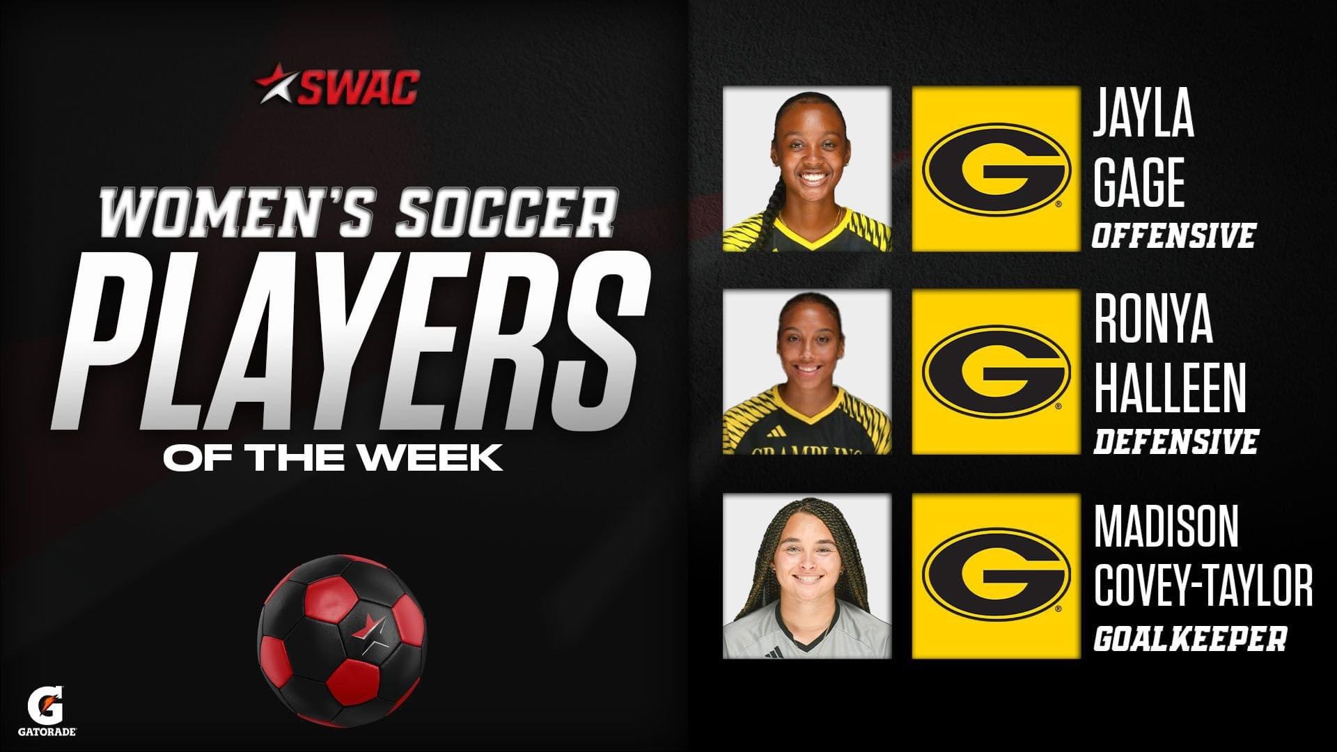 SWAC Soccer Weekly Honors: Oct. 1
