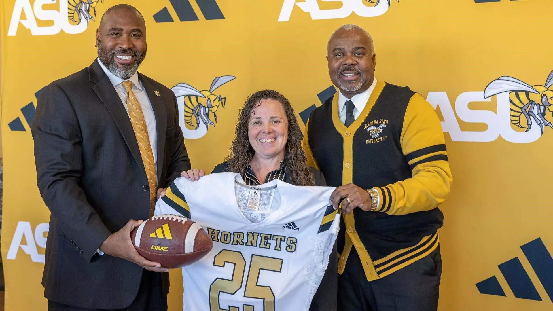 Alabama State Introduces Jennifer Constuble as Women's Flag Football Head Coach