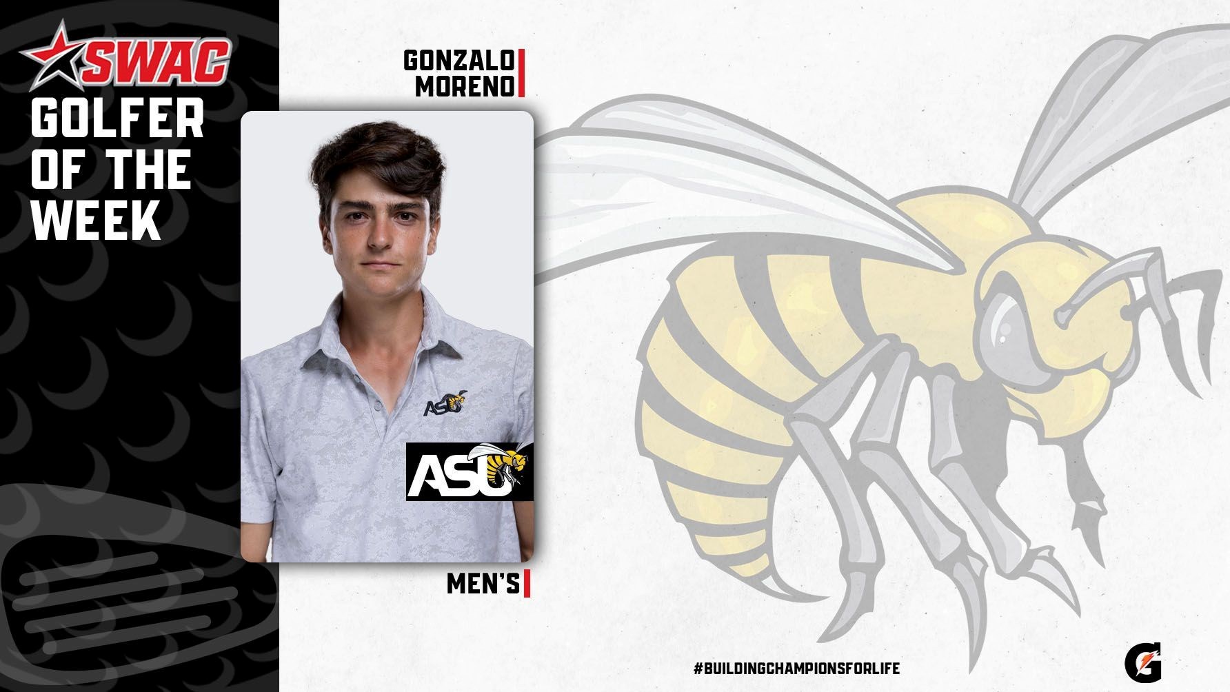 SWAC Men's Golf Weekly Honors: Mar. 27