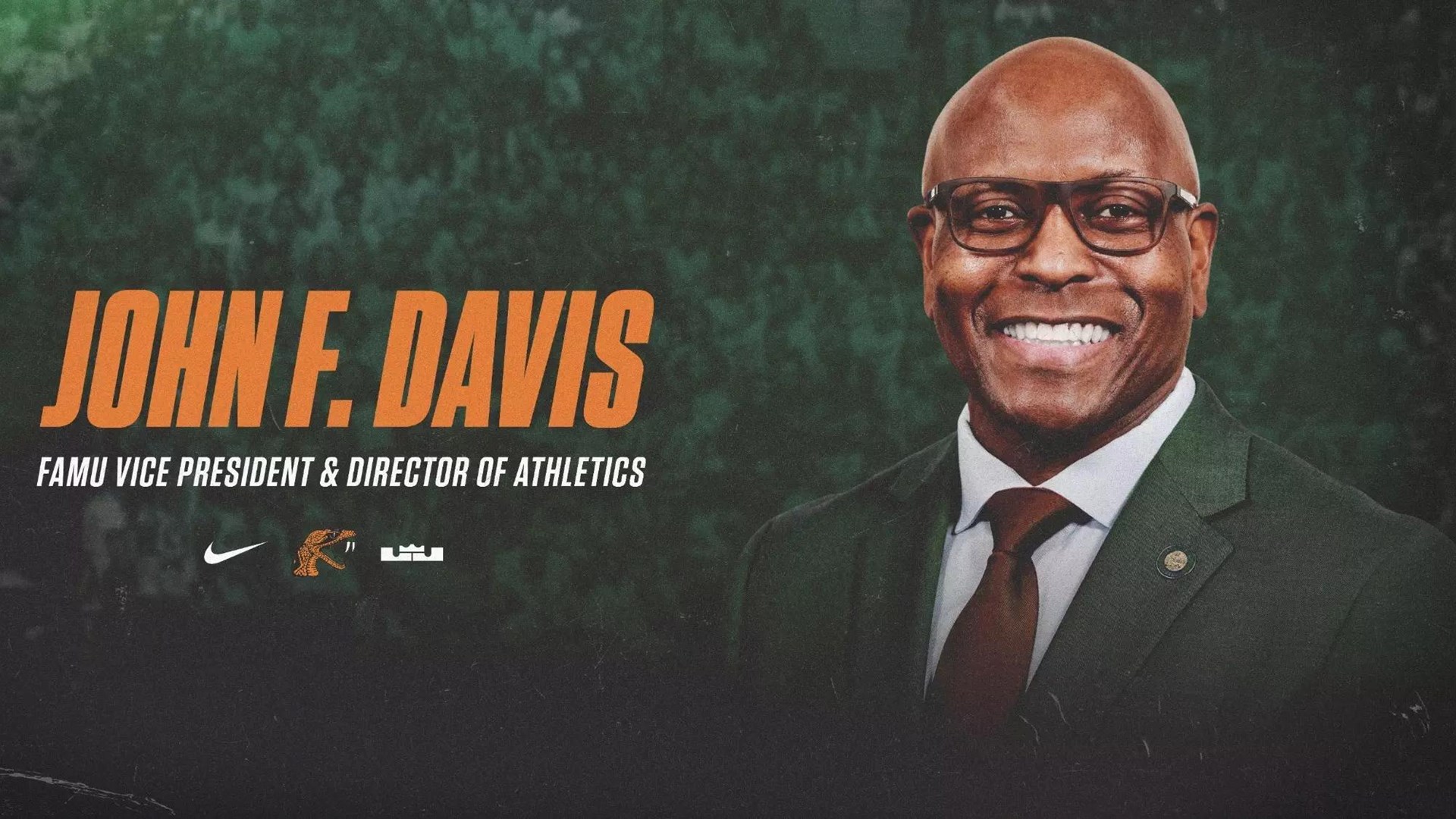 FAMU Names Davis Vice President and Director of Athletics