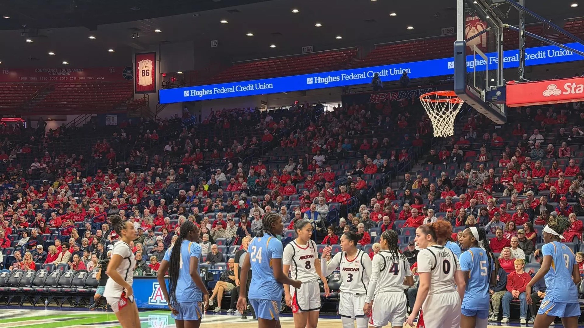 Southern Upsets Arizona 63-57