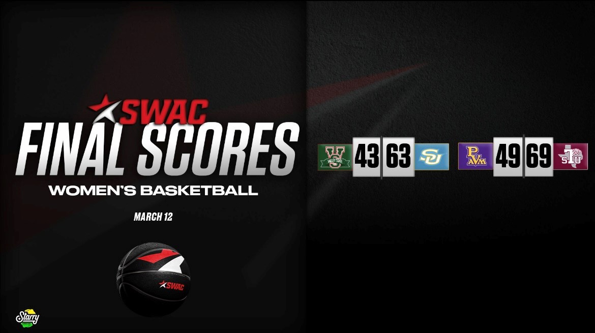 SWAC Women’s Basketball Final Scores: Mar. 12