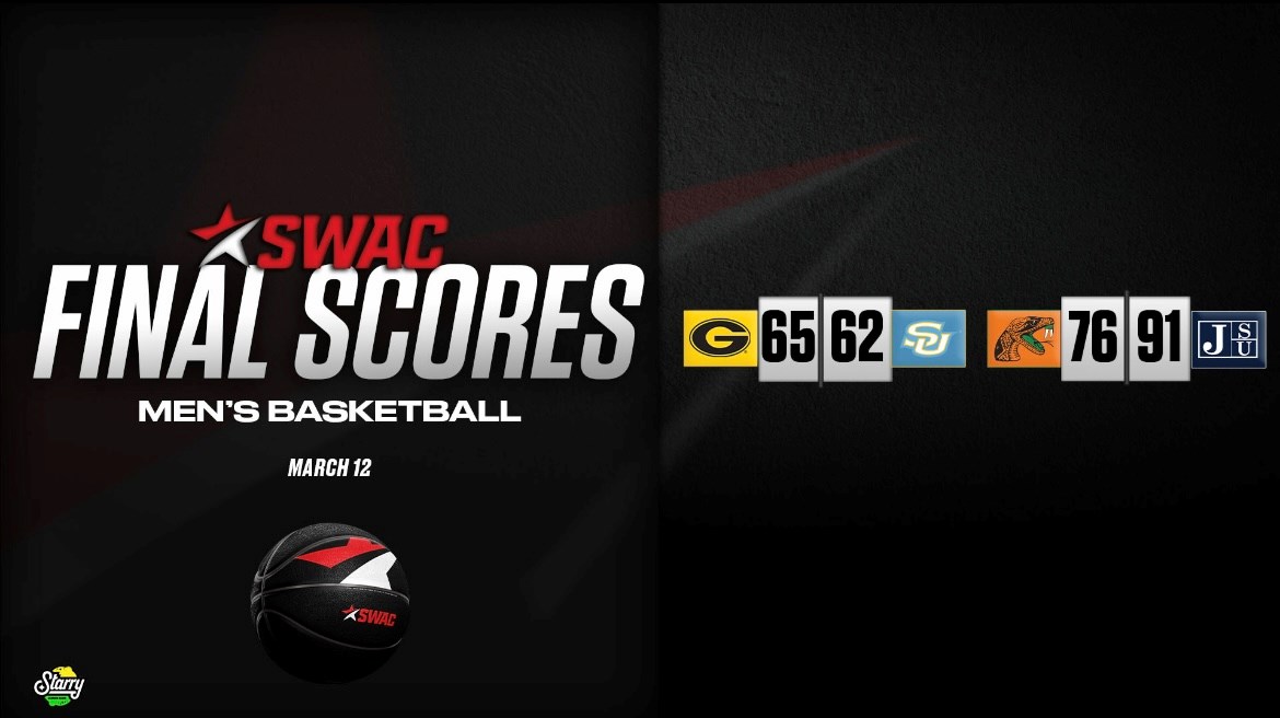 SWAC Men’s Basketball Final Scores: Mar. 12