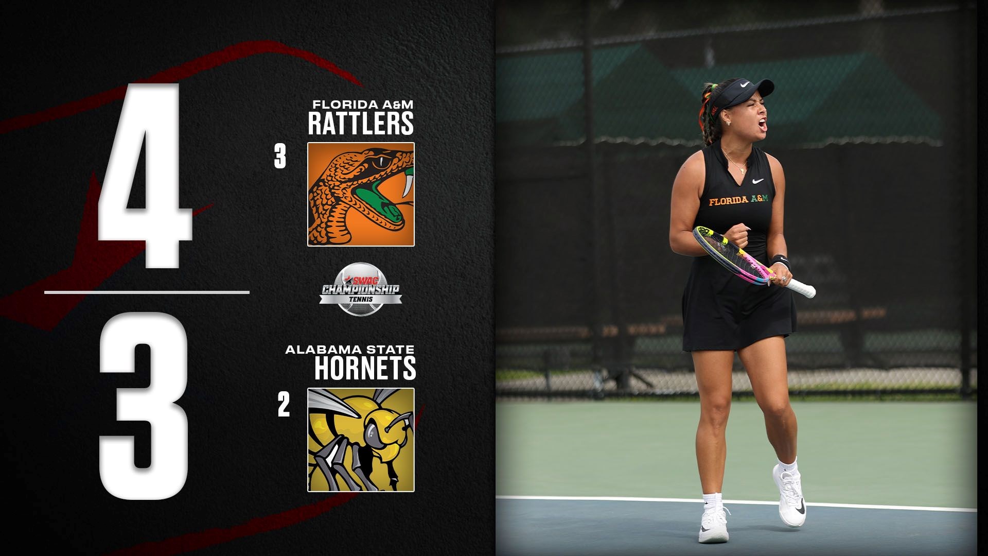 SWAC Women's Tennis Tournament: FAMU 4, ASU 3