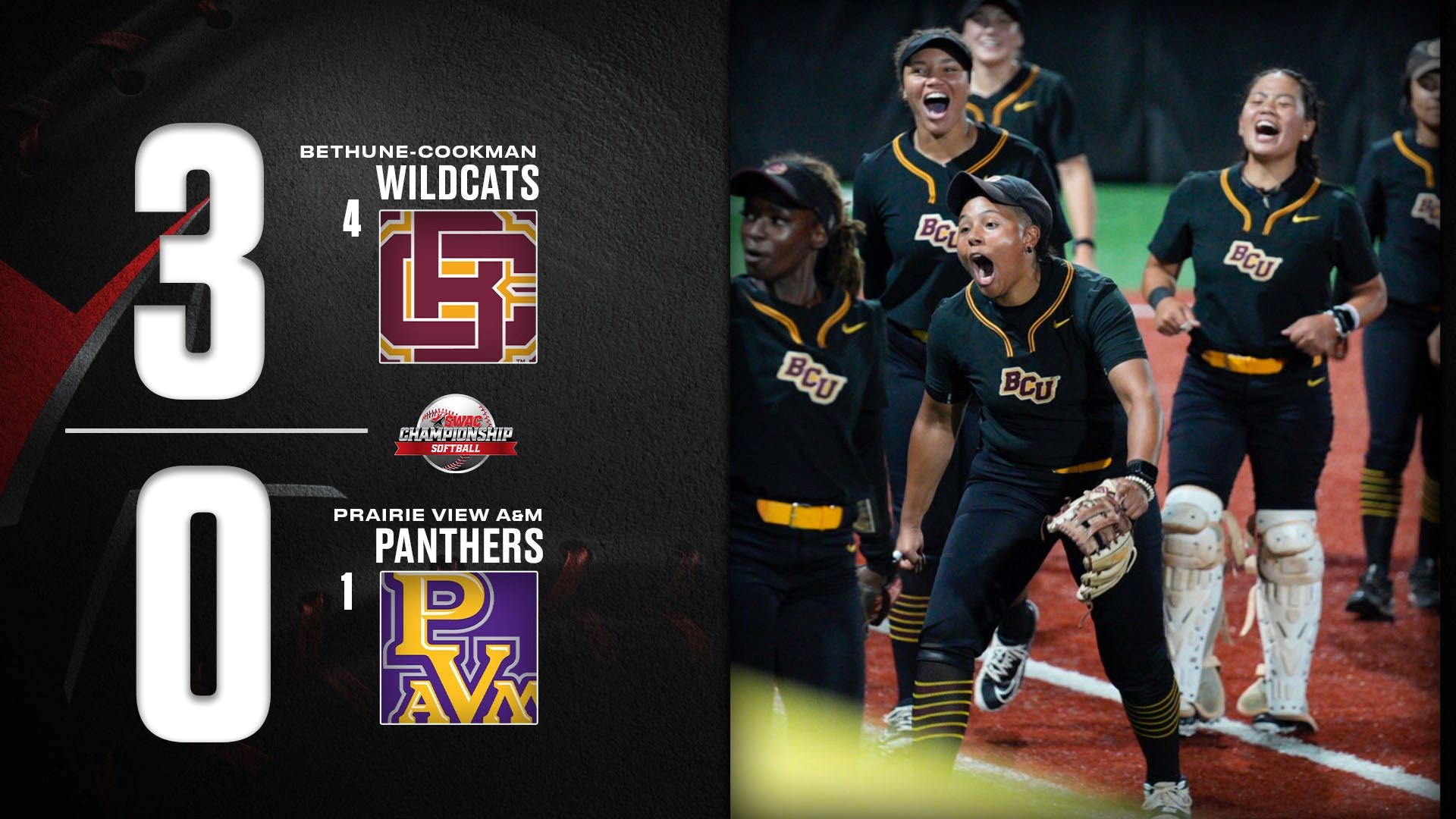 SWAC Softball Final Score: Bethune-Cookman 3, Prairie View A&M 0