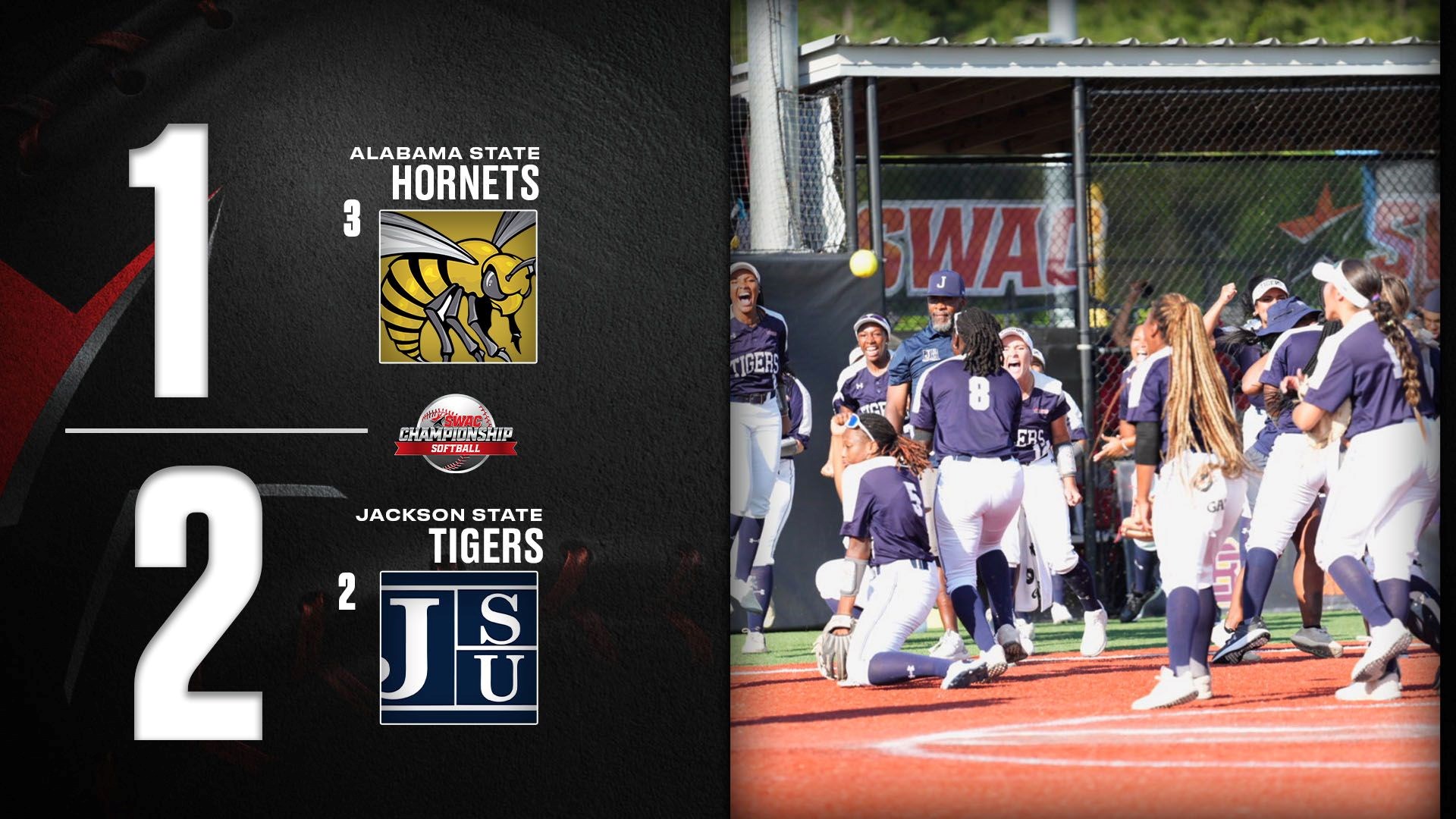 SWAC Softball Final Score: Jackson State 2, Alabama State 1